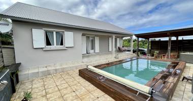 saint joseph 97480 - villa t4 - plain-pied - piscine - vue mer - proche centre