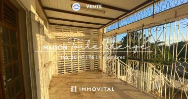 À vendre ! maison sur 2 niveaux avec jardin