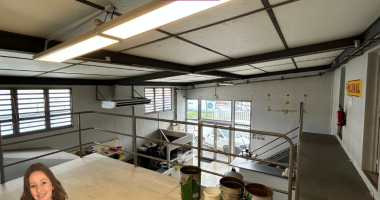 À louer - dépôt rdc - 530m2 - jarry