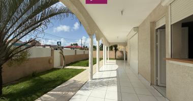 maison lamentin t4 jardin