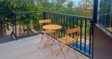 le tampon 3 mares -  appartement , meublé f2 de 31 m² - 725 cc - disponible de suite