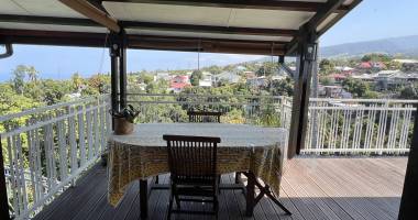 maison t5 de plain-pied avec vue mer et montagne à vendre à la rivière saint-louis