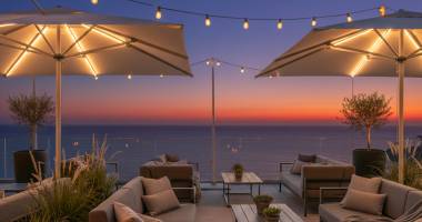 restaurant renommé à l'ouest de l'île