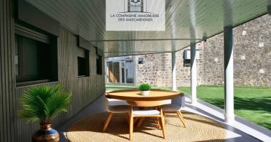 villa contemporaine - centre ville - saint denis