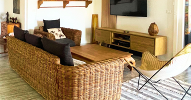 villa t6 bis avec piscine et vue mer saint-leu (la réunion)