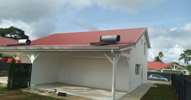 villa mitoyenne t4 en r+1  -  bois sergent 97170 petit-bourg