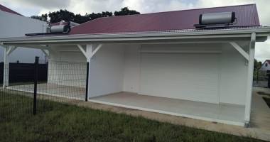 villa mitoyenne t4 en r+1  -  bois sergent 97170 petit-bourg