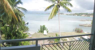 appartement t1 ,vue mer, à pointe de la verdure, gosier,