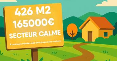 a vendre- st pierre- terrain de 619 m2